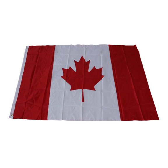 CANADA FLAG 3x5 FT -National Banner Polyester With Grommets Canadian Maple Leaf