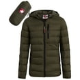thumbnail image 1 of CANADA WEATHER GEAR Boys' Puffer Jacket - Lightweight Nylon Packable Winter Coat for Boys (8-20), 1 of 7