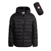CANADA WEATHER GEAR Boys' Puffer Jacket - Lightweight Nylon Packable Winter Coat for Boys (10-20)