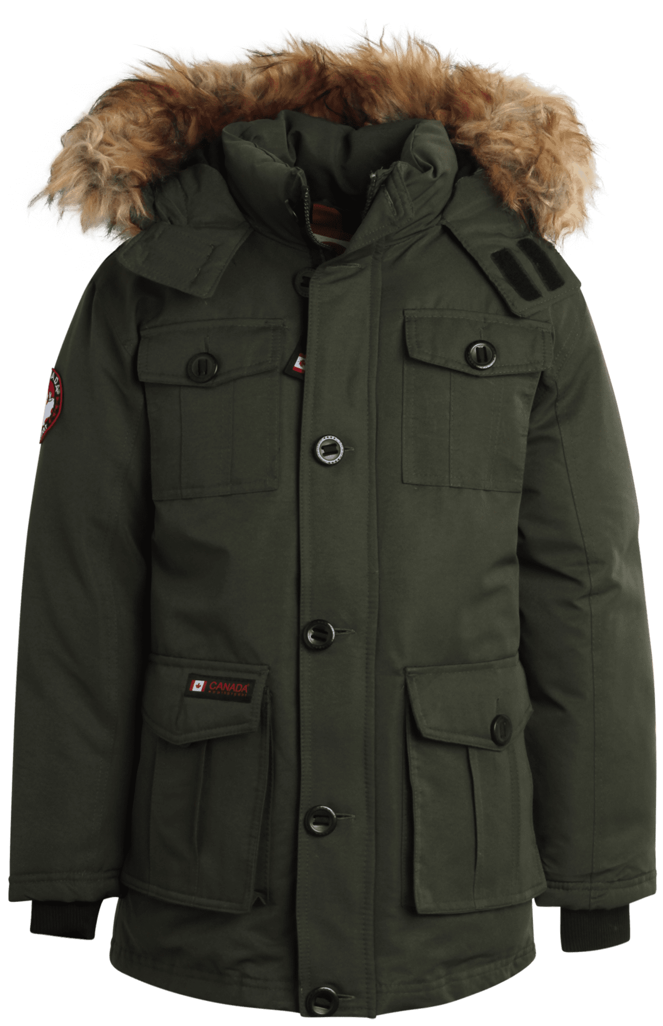 CANADA WEATHER GEAR Boys' Ski Jacket Insulated Winter Coat (Size 8