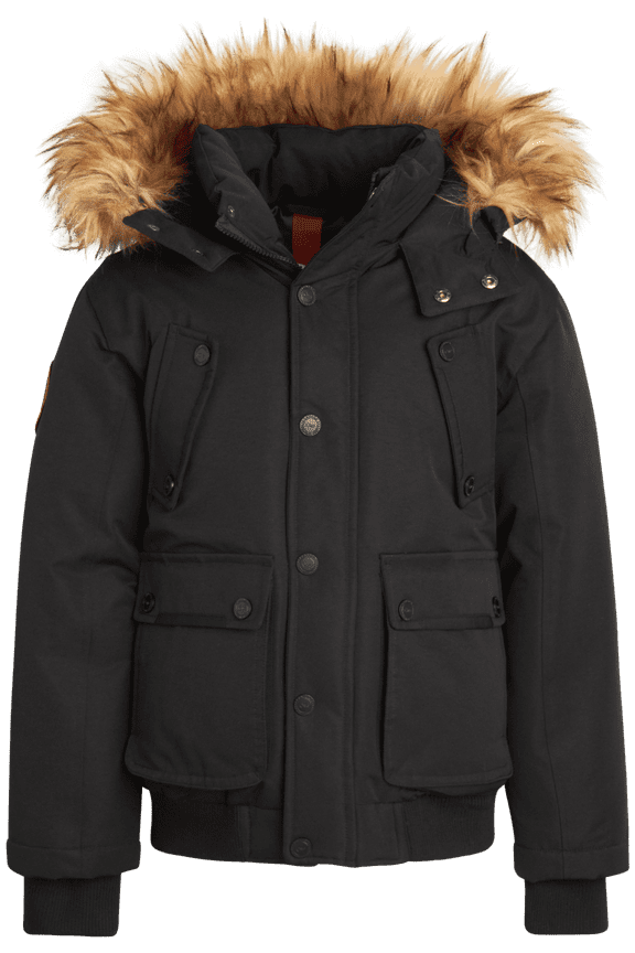 Boys' Winter Coat - Heavyweight Bomber Parka Ski Jacket (Size: 8-20)