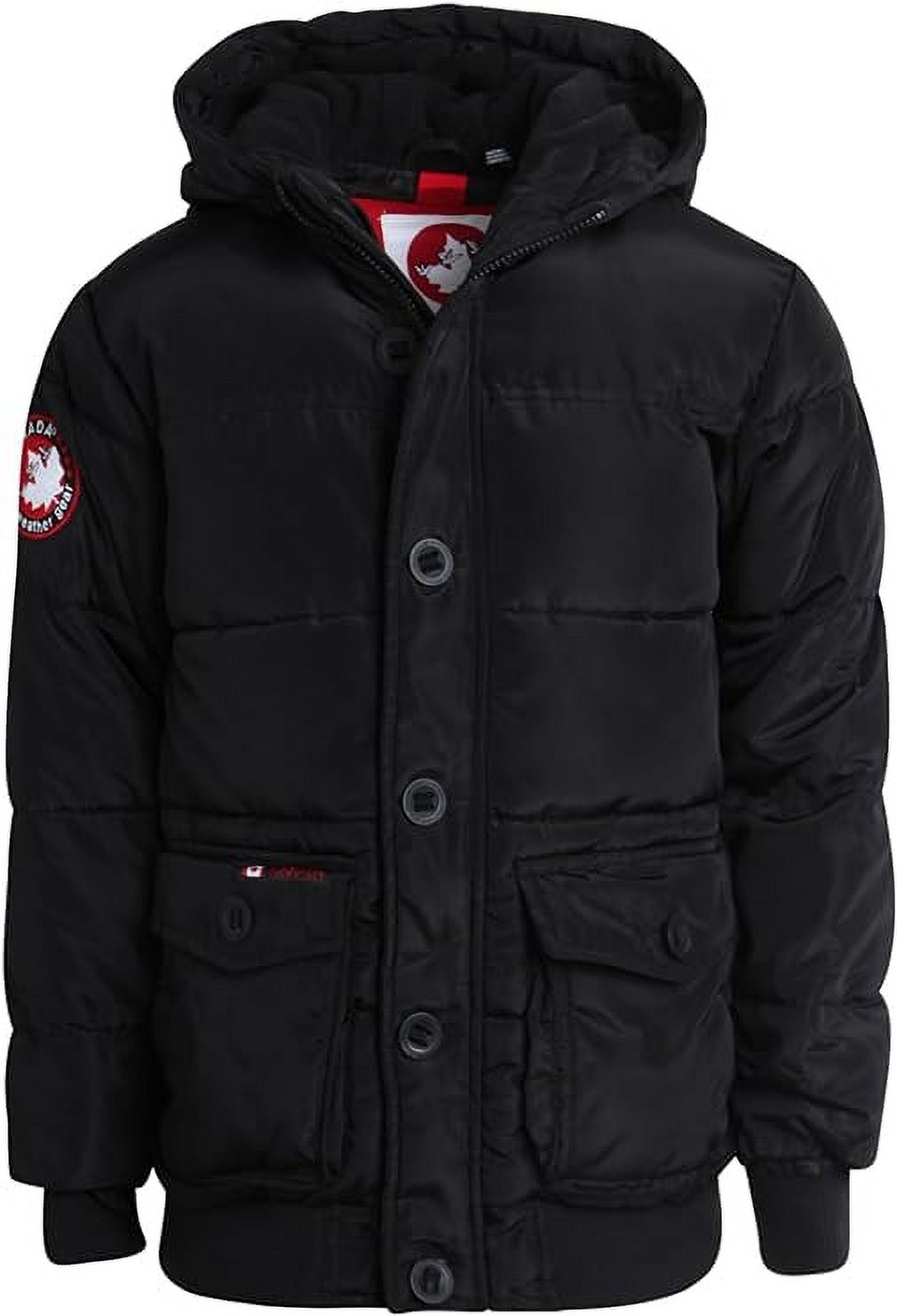 CANADA WEATHER GEAR Boys’ Winter Coat Quilted Bubble Puffer Ski