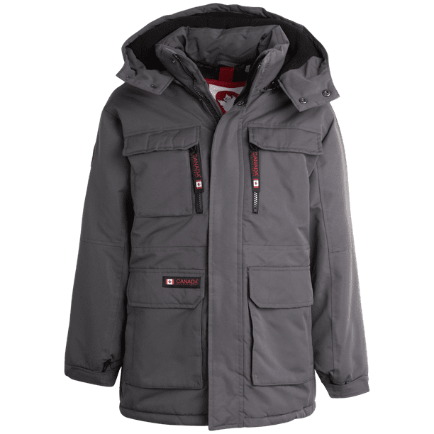 CANADA WEATHER GEAR Boys Winter Coat – Weather Resistant Insulated ...