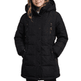 thumbnail image 1 of CANADA WEATHER GEAR Girls’ Winter Coat – Stadium Length Quilted Puffer Parka Jacket (7-16), 1 of 7