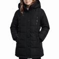 thumbnail image 1 of CANADA WEATHER GEAR Girls Winter Coat Stadium Length Quilted Puffer Parka Insulated Outerwear, 1 of 7