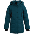 thumbnail image 1 of CANADA WEATHER GEAR Girls’ Winter Coat – Stadium Length Quilted Puffer Parka Jacket (7-16), 1 of 7