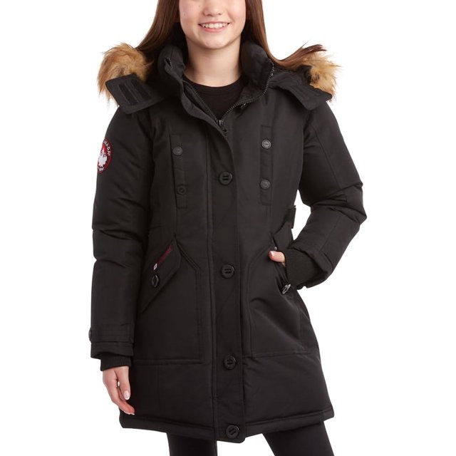 CANADA WEATHER GEAR Girls’ Winter Jacket Stadium Expedition Parka
