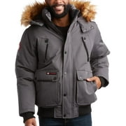 CANADA WEATHER GEAR Men’s Big & Tall Winter Jacket– Heavyweight Bomber Parka Coat – for Men (M-5XL)