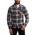 thumbnail image 1 of CANADA WEATHER GEAR Men's Flannel Shirt - Casual Button Down Long Sleeve Sweatshirts for Men (M-XXL), 1 of 7