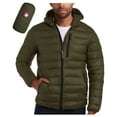 thumbnail image 1 of CANADA WEATHER GEAR Men's Puffer Jacket - Lightweight Nylon Packable Winter Coat for Men (M-XXL), 1 of 7