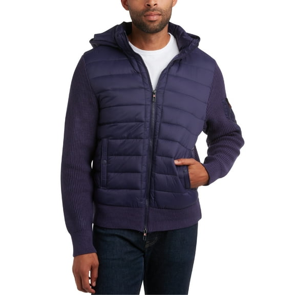 CANADA WEATHER GEAR Men's Sweater - Cozy Full Zip Up Hoodie Puffer Sweaters for Men (M-XXL)