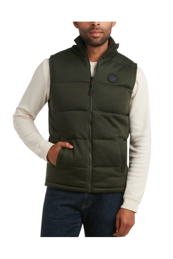 Men's Vest - Cozy Casual Full Zip Up Quilted Puffer Sweater Vest for Men (M-XXL)