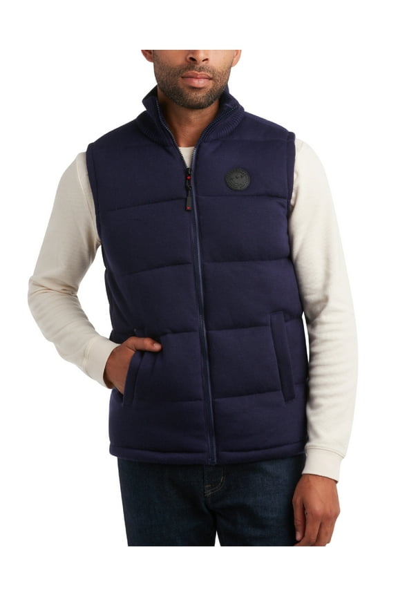 Men's Vest - Cozy Casual Full Zip Up Quilted Puffer Sweater Vest for Men (M-XXL)