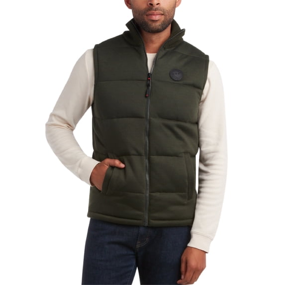 CANADA WEATHER GEAR Men's Vest - Cozy Casual Full Zip Up Quilted Puffer Sweater Vest for Men (M-XXL)