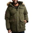 thumbnail image 1 of CANADA WEATHER GEAR Men's Winter Coat - Heavyweight Teflon Canvas Parka Jacket (M-XXL), 1 of 8