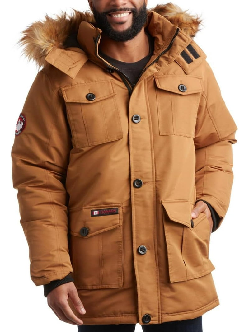 Canada Goose Puffer Coat Canada Weather Gear Men's Hooded