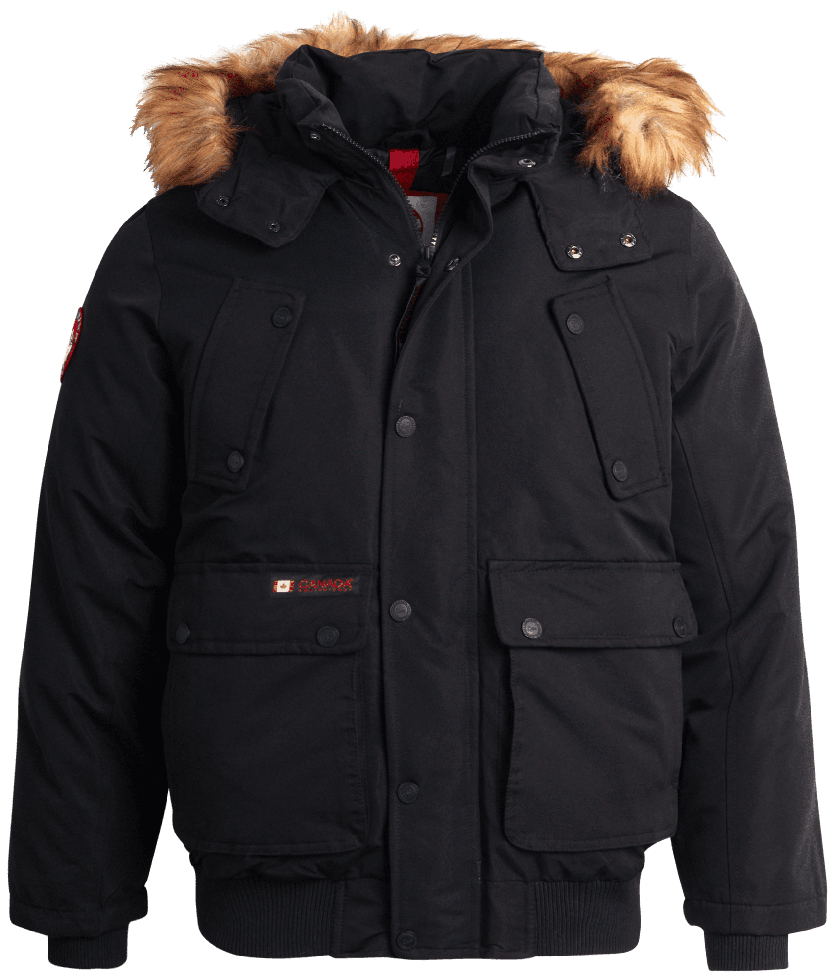 CANADA WEATHER GEAR Mens Winter Coats - Heavyweight Bomber Parka Jacket ...