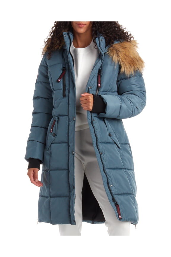 Women's Heavyweight Long Length Bubble Puffer Jacket