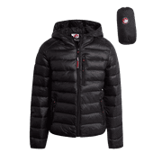 CANADA WEATHER GEAR Women's Puffer Jacket - Lightweight Packable Water Resistant Bubble Coat (XXS-M)