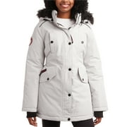 CANADA WEATHER GEAR Women's Winter Coat - Wind Water Resistant Faux Fur Parka Jackets (Sizes: S-XL)