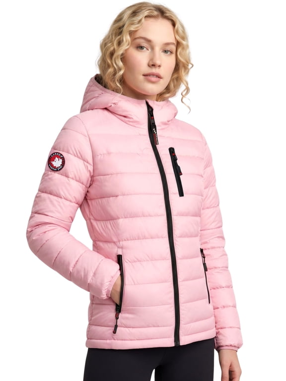 Womens Puffer Jacket - Packable Lightweight Winter Coat