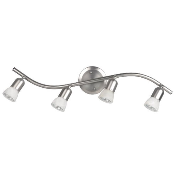 CANARM LTD. IT356A04BPT10 James 4 Bulb Track Light, Brushed Pewter