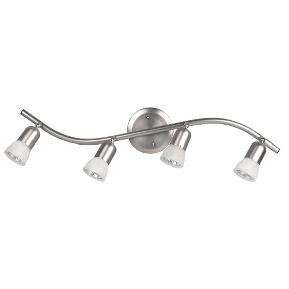 CANARM LTD. IT356A04BPT10 James 4 Bulb Track Light, Brushed Pewter