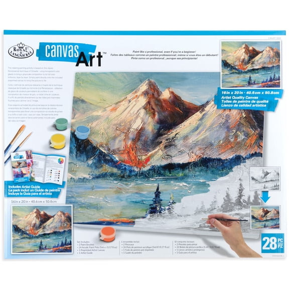 CANART-2002 | Canvas Art™ Landscape Mountains