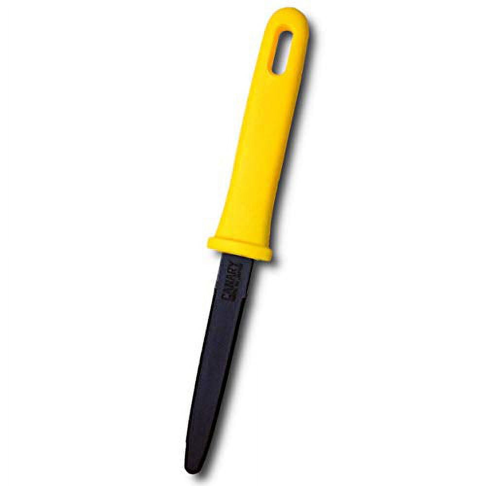 Canary Corrugated Cardboard Cutter Dan Chan [Fluorine Coating], Yellow (DC-190F)