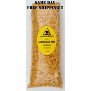 Candelilla Wax Flakes Organic Vegan Beads Pastilles Prime 100% Pure 12 Oz