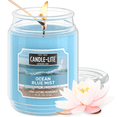 thumbnail image 1 of CANDLE-LITE Scented Ocean Blue Mist Fragrance, One 18 oz. Single-Wick Aromatherapy Candle with 110 Hours of Burn Time, Light Color (Individual Box), 1 of 7