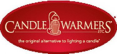 CANDLE WARMERS ETC 2-in-1 Candle and Fragrance Warmer, Gray Texture