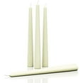 thumbnail image 1 of CANDWAX 8 inch Taper Candles Pack of 4 - Dripless Taper Candles and Unscented Candlesticks - Perfect as Dinner Candles and Household Candles - Ivory Candles, 1 of 8