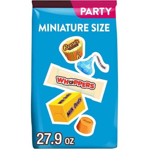 Hershey Miniatures Assorted Flavored Candy Party Pack, 27.9 oz