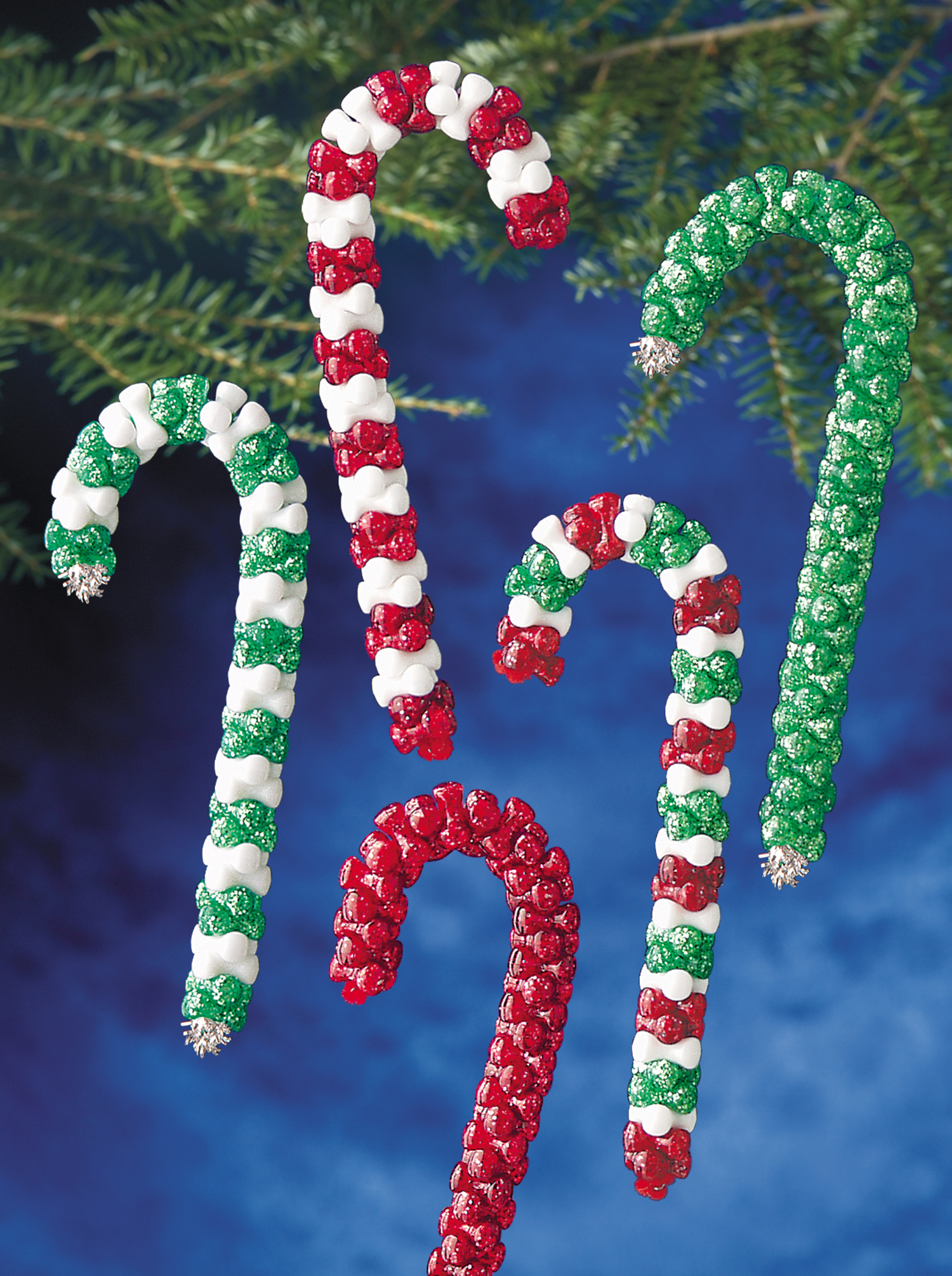 CANDY CANE ASSORTMENT HOLIDAY ORNAMENT KIT - image 1 of 2