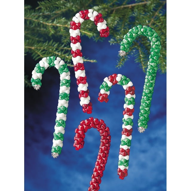 CANDY CANE ASSORTMENT HOLIDAY ORNAMENT KIT