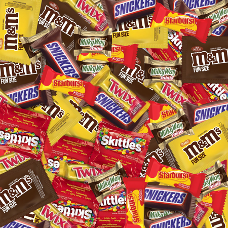 CandyMan Assorted Candy Party Mix, Fun Size (3Lb)