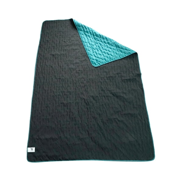 CANELSPORTS Folding Packable Blanket Lightweight for Camping Traveling Hiking Picnics Green