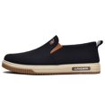 thumbnail image 1 of CANEMON Men's Canvas Slip-On Loafers, LY553, Black, US 6.5, 1 of 9