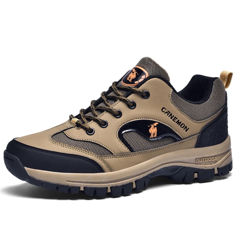 CANEMON Men's Outdoor Low-Top Hiking Shoes for Outdoor Trailing Trekking Camping Walking