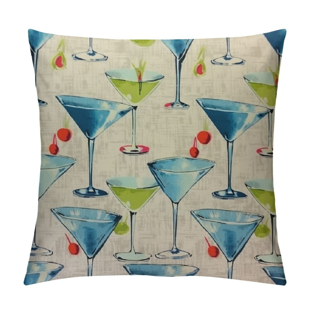 CANFLASHION Decorative Throw Pillow Cover Farmhouse White Pattern