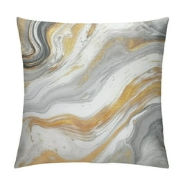 Gold and Black Grey Throw Pillow Covers Set of 4 Marble Texture Decorative Pillow Cases for Bedroom Living Room Decor Home Couch Sofa Square Cushion Cover Walmart