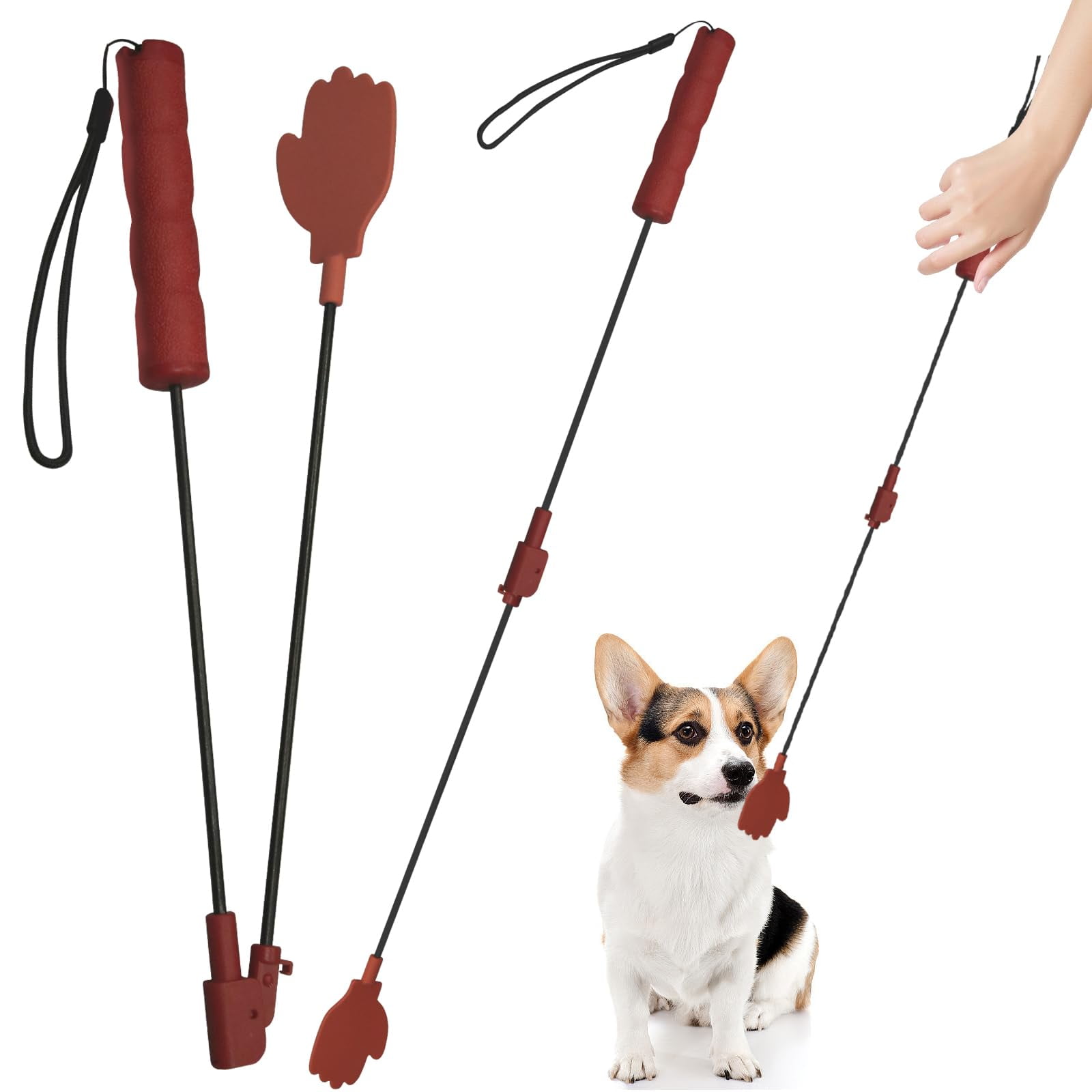 CANIPHA Silicone Puppy Training Tools Foldable and Easy to Carry Dog Training Tool Dog Accessories Agility Training Equipment for Dogs Puppy Training Tools Suitable for Everyday Puppy Training C2 Walm...