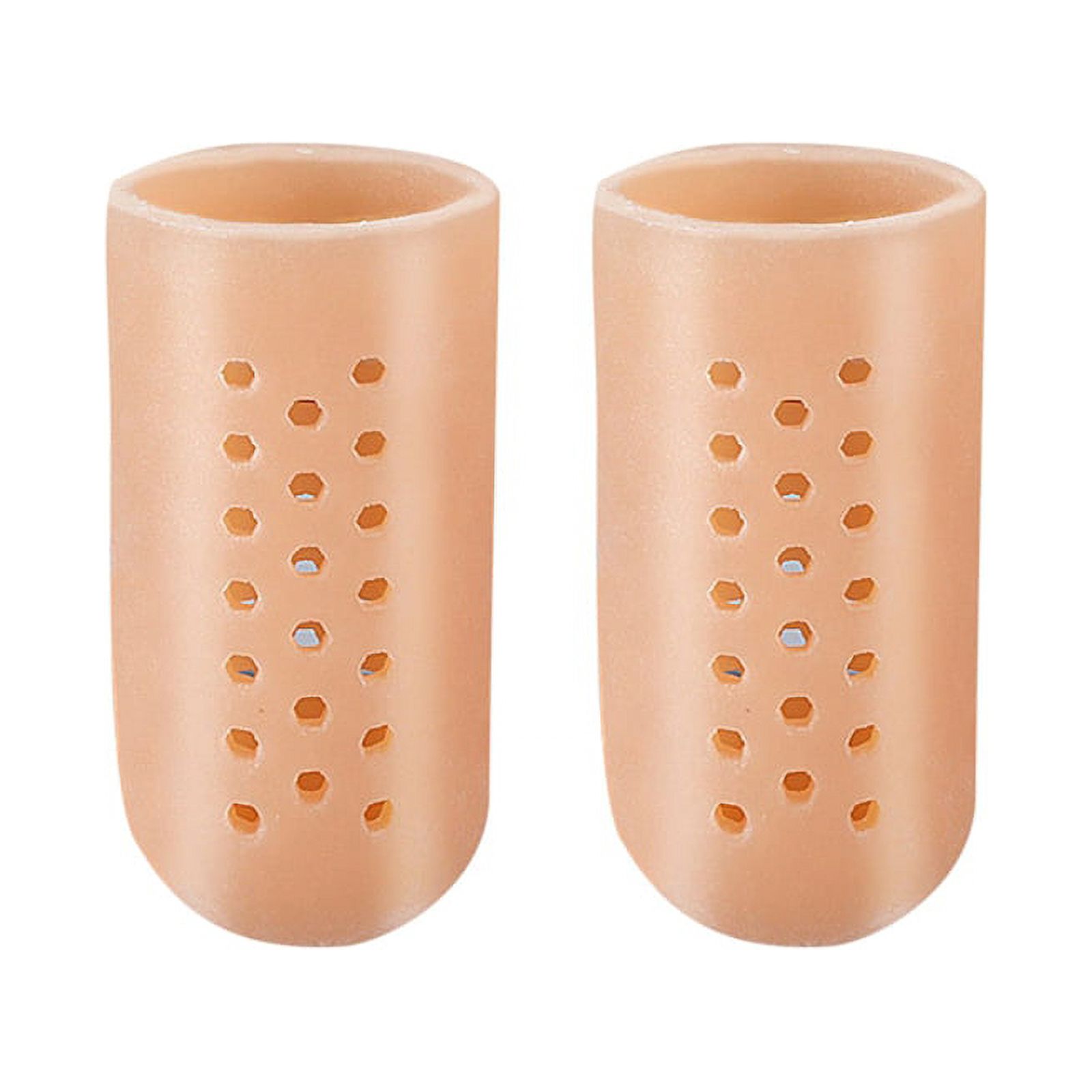 CANKER 1 Pair Gel Toe Cap Rubber Toe Protector Toe Guards for Feet Protect Toe and Provide