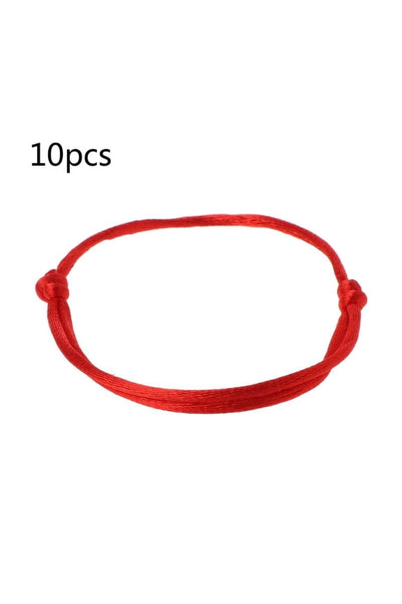 10Pcs Kabbalah Red String Bracelet Evil Eye Jewelry Kabala Charm Fashion Jewelry