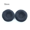 thumbnail image 1 of CANKER 1Pair Velvet Universal Headphone Cushions Ear Pads Cushion 70mm 90mm 60mm-110mm For All Earphone Headphones, 1 of 16