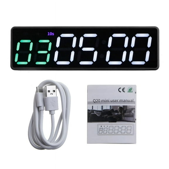 CANKER Gym Timer Clock for Home Gym Workout Timer Interval Clock Stopwatch Count Down