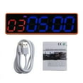 thumbnail image 1 of CANKER Gym Timer Clock for Home Gym Workout Timer Interval Clock Stopwatch Count Down, 1 of 19