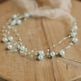 thumbnail image 1 of CANKER Newborn Photography Prop Baby Pearl Headband Princess Infant Headdress Hair Band, 1 of 15