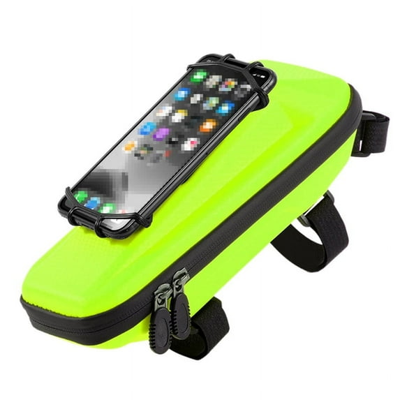 CANKER Waterproof Cycling Front Frame Bag Waterproof Bike Accessories Bag Phone Holder